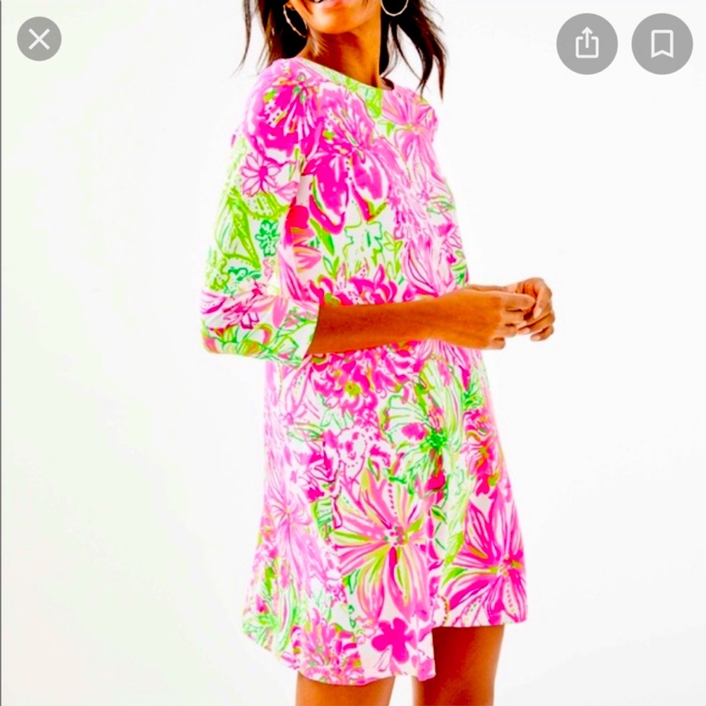 Lilly Pulitzer Ophelia Dress - Resort White Koala Me Maybe, medium